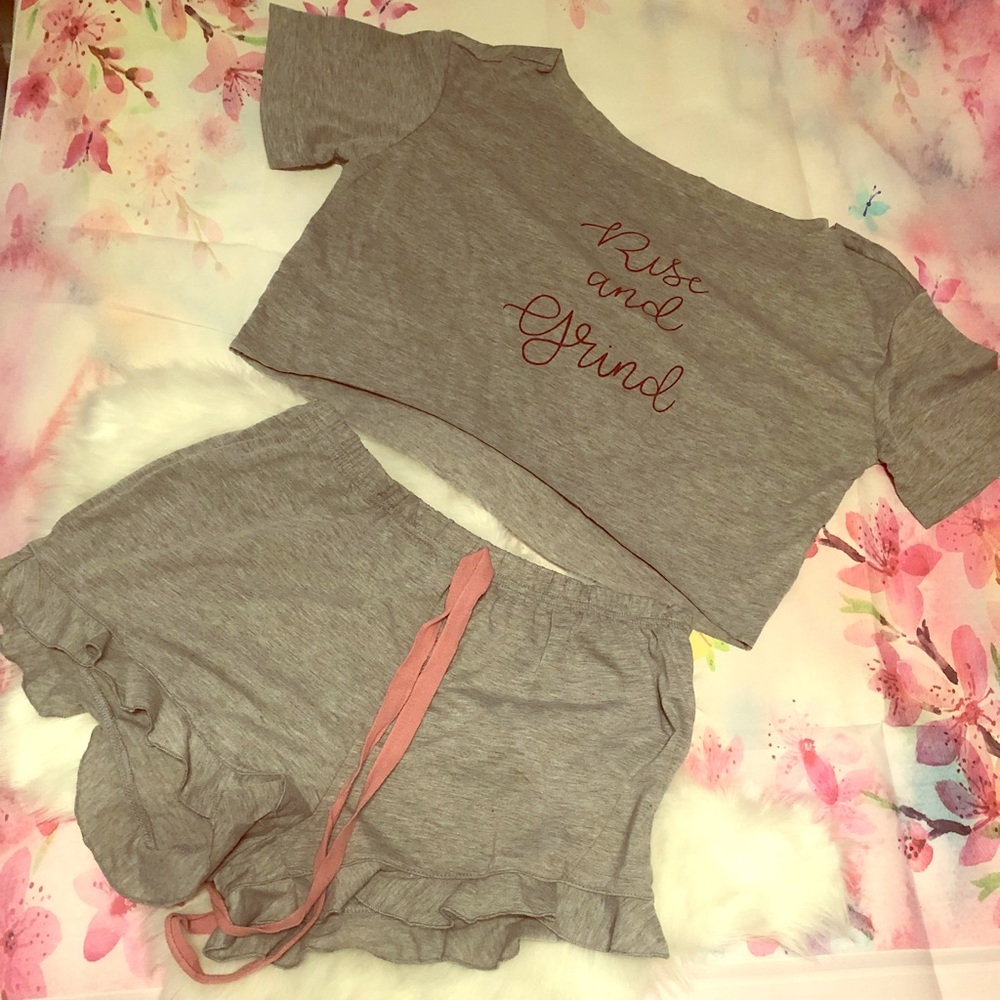 Pajama shorts set